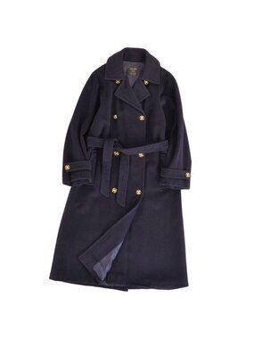 Celine Vintage Coat Trench Wool